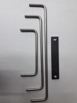 Carbon fiber top and bottom wall anchors
